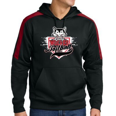 PC Lady Wolves Softball 2026 - Sport Wick ® Fleece United Pullover Hoodie Thumbnail