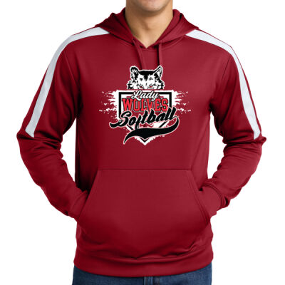 PC Lady Wolves Softball 2026 - Sport Wick ® Fleece United Pullover Hoodie Thumbnail