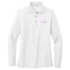 Women's Silk Touch Long Sleeve Polo Thumbnail