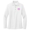 Women's Silk Touch Long Sleeve Polo Thumbnail