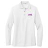 Women's Silk Touch Long Sleeve Polo Thumbnail